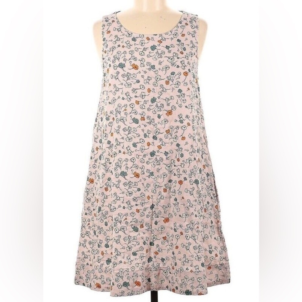 Cynthia Rowley 100% linen Floral Mini Dress - XS